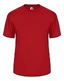 Red Youth XS Short Sleeve Performance Wicking