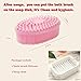 Bath Brush Bamyko Silicone Shower Loofah Brush 2 in 1 Face & Body Gentle Scrub Skin Exfoliation Massage Nubs for Baby, Men and Women
