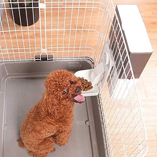 Jkbdnb Automatic Pet Feeder For Cage Or Kennel Portion Contral