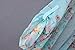 BB&KK Women's Chiffon Floral Print Open Front Kimono Cardigan Blouses