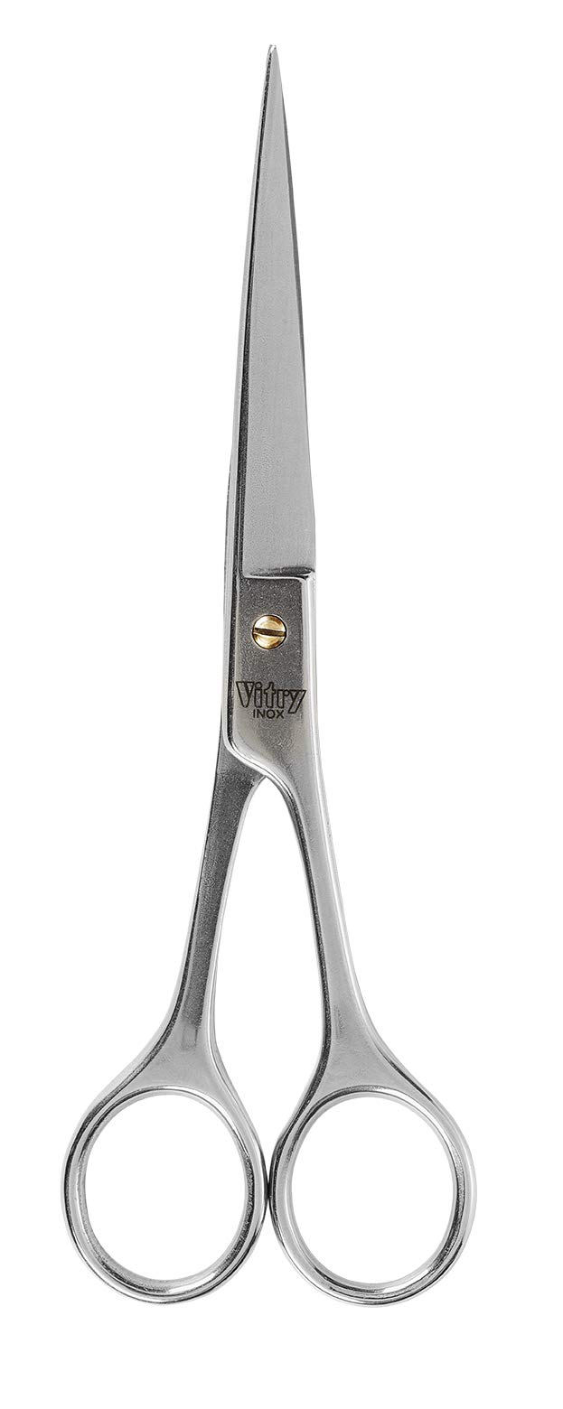 Vitry Stainless Steel Hairdressing Scissors, 16 cm