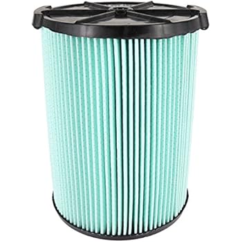 Ridgid VF6000 Genuine Replacement 5-Layer Allergen, Fine Dust, and Dirt Wet/Dry Vac Filter for Ridgid 5-20 Gallon Vacuums