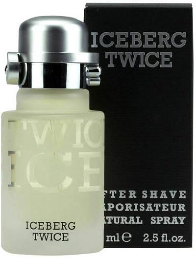 Iceberg Twice After Shave Spray for Him 75 ml Aromatic Fougere Fragrance