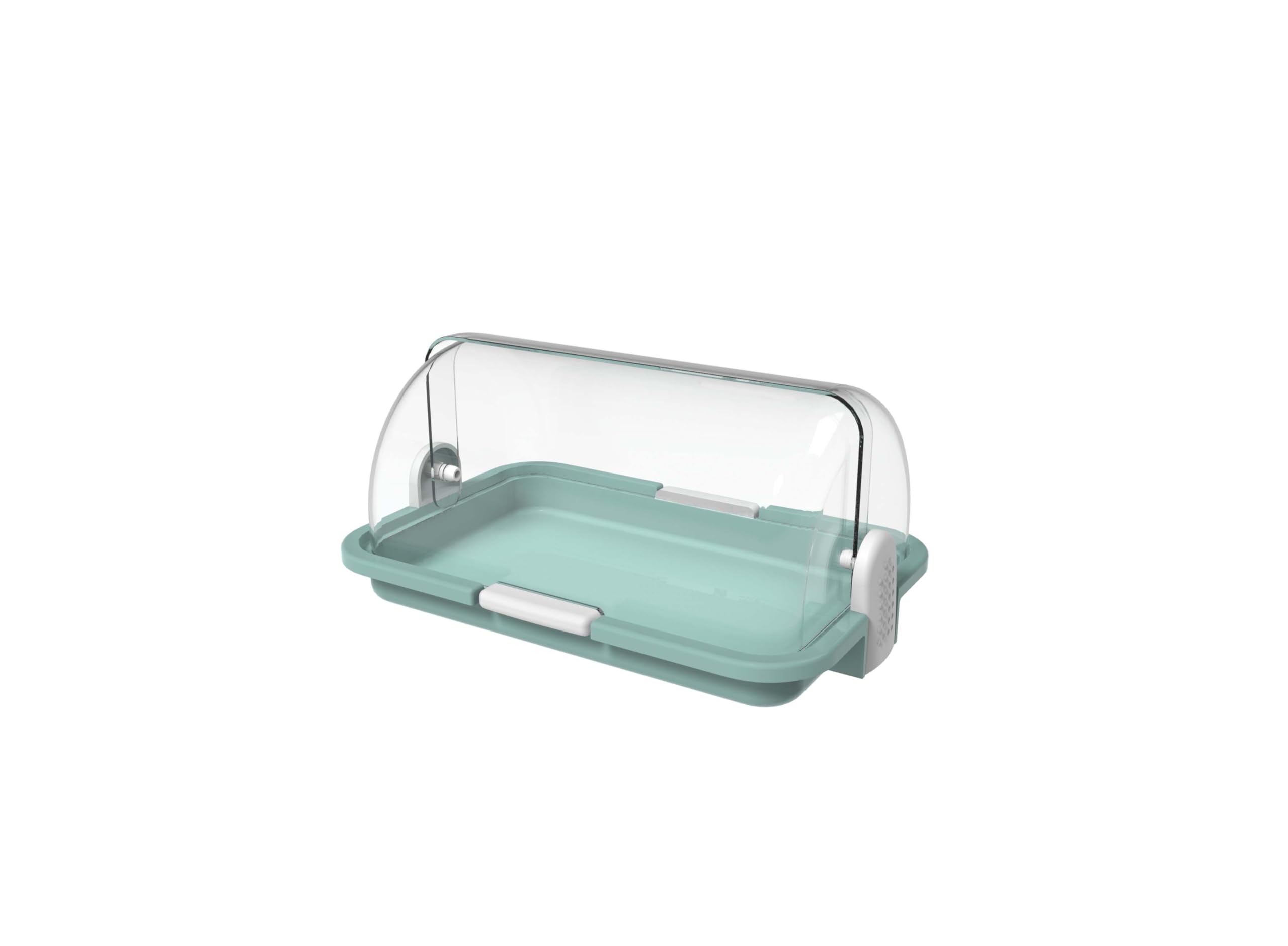 Biesse Casa Multi Purpose Box, Crystal Polystyrene, Green, 30 x 14 x 20 cm โ image 1