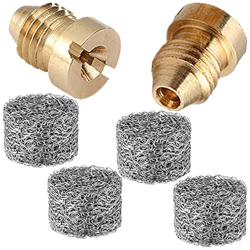 MIA GENOVIA 6 Pack Foam Cannon Orifice Nozzle Tips and Foam Maker