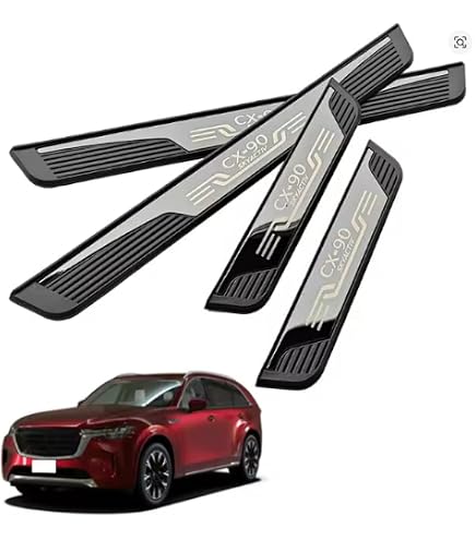 Door Sill Protector For Mazda CX70 CX-70 2022 2023 2024 2025...
