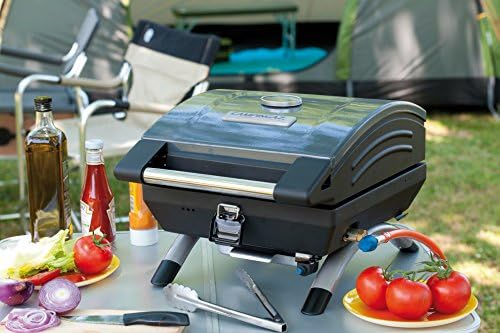 Campingaz Barbecue Gaz Portable 1 Series Compact LX R, BBQ 1 Brûleur, Barbecue Portable de Camping, Mini Barbecue à Gaz, Grille d'extérieur, Egalement pour Caravane et Balcon