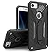 ZIZO Static Series for iPhone 8 Case Military Grade Drop Tested with Built in Kickstand iPhone 7 iPhone 6s Case Black Black
