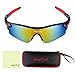 Polarized Sports Sunglasses, MiluoTech Sunglasses for Men Women Cycling Riding Running Baseball