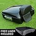 Vivid Black Chopped Tour Trunk Luggage Kit w/Backrest Pad Luggage Fitted Lining Fit for Harley Touring Road King Road Glide Street Glide Electra Glide Ultra-Classic 2014-2025