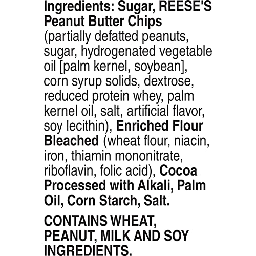 BETTY CROCKER REESE’S BROWNIE MIX WITH REESE’S PEANUT BUTTER CHIPS, HOLIDAY BAKING, 16 OZ