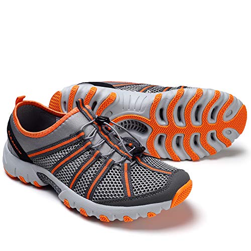 ALEADER Water Hiking Shoes for Men, Outdoor, Camp, Kayaking, Wet/River