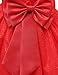 NNJXD Girl Sleeveless Lace 3D Flower Tutu Holiday Princess Dresses Size 7-8 Years Red
