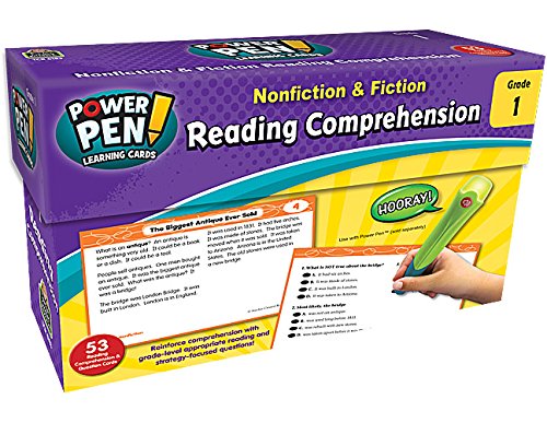 Teacher Created Resources Power Pen Learning Cards: Reading Comprehension Grade 1 (6183)