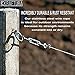 Kraftura Wire Rope 250 Ft - 1/16th Inch 304 Stainless Steel Cable – Strong Wire Cable for Indoor & Outdoor Use - Lightweight, Corrosion & Abrasion Resistant Cable for Hanging Lights, Fans, Pictures