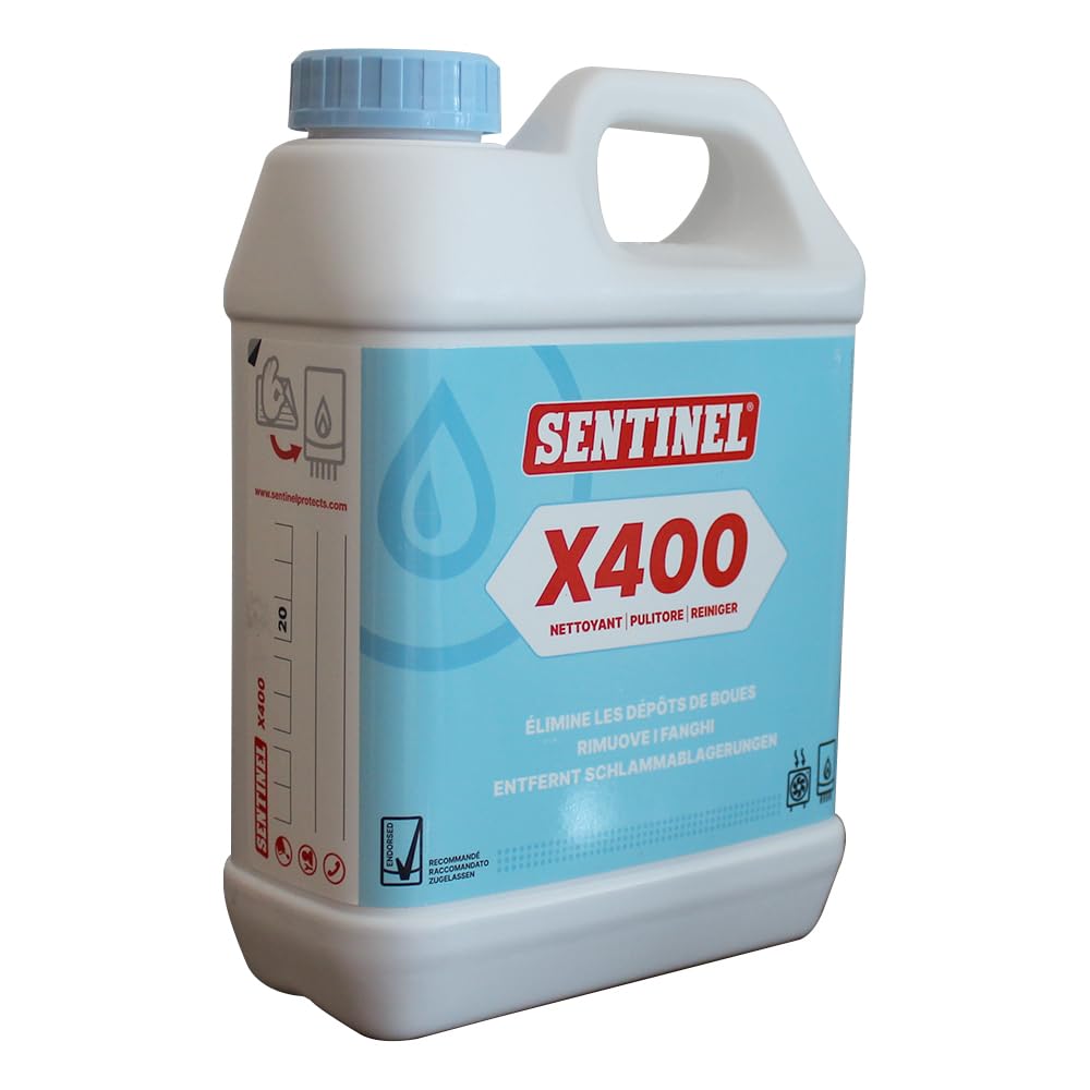 Sentinel - X400 Sludge remover - can 1 liter - : X400L-12X1L-FR