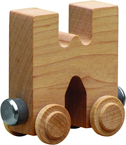 NameTrain Clear Finish Letter Car W - Made in USA