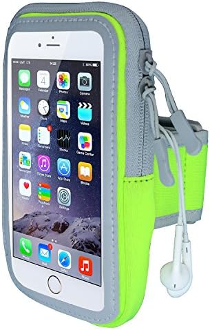 Betonshop Outdoor Sports Armband Package Bag Cell Phone Bag Key Holder For iPhone 7 Plus 6 Plus 6s Plus Samsung Galaxy Note 5 4 3 Note Edge S5 S6 S7 Edge S8 Plus,Green