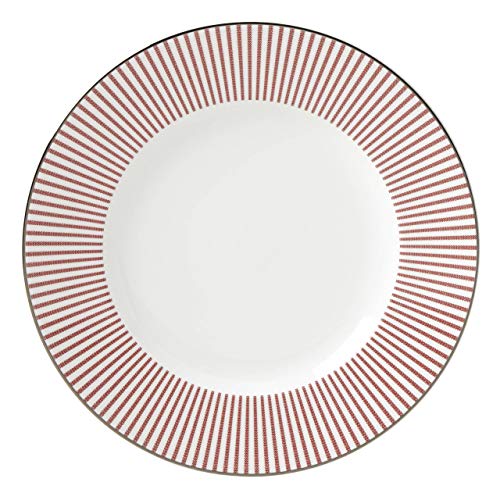 Kate Spade Laurel Street Red Accent Plate The Home Kitchen Store