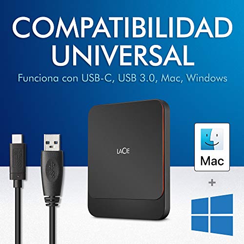 LaCie-Portable-SSD-2-TB-Disco-duro-externo-portatil-25-USB-C-USB-30-Mac-PC-3-anos-de-servicios-Rescue-STHK2000800