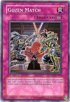 Yu-Gi-Oh! - Gozen Match (CSOC-EN079) - Crossroads of Chaos - Unlimited Edition - Common