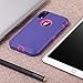 iMangoo Defender iPhone XR Case, iPhone 10R Case Outdoor Sports Heavy Duty Shockproof Full Body Protection Cover iPhone 10 R Case Non-Slip Matte Phone Case for Apple iPhone XR 2018 6.1'' Purple