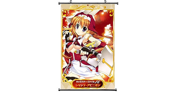 Amazon Com Chantez Arpinion Fujima Takuya Mahou Shoujo Lyrical Nanoha Vivid Thighhighs Underboob Weapon Poster Paintings 24x38 Inch Hogar Y Cocina