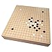 Kirkham Maple Wood Go Game Set with Storage and Full Size Tournament Board, Large