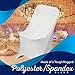 SPRINGROSE Ecoluxe White Scuba Spandex Stretch Folding Wedding Chair Covers (Set of 10). These are Made for Standard Metal and Plastic Folding Chairs.