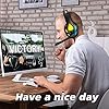 Gaming-Headset-for-PS4-PS5-Xbox-One-Stereo-Sound-Over-Ear-Headphones-with-Noise-Cancelling-Mic-Soft-Memory-Earmuff-PC-Gaming-Headphones-with-Colorful-LED-Light-35mm-Splitter-Cable-Included Gaming Headset for PS4 PS5 Xbox One, Stereo Sound Over Ear Headphones with Noise Cancelling Mic, Soft Memory Earmuff, PC…