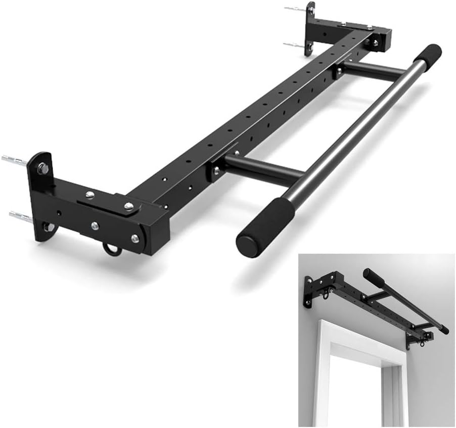 Pullup Bars AGYH WallMounted Horizontal Bar, Steel