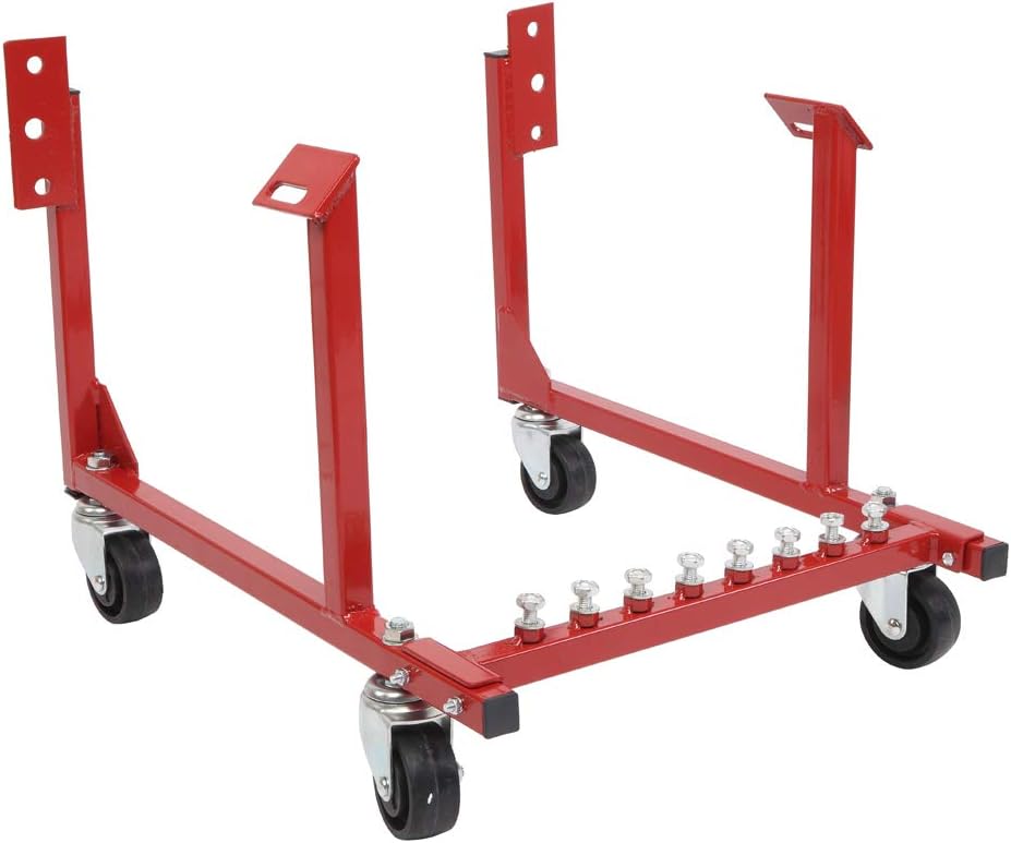 MOTOOS 1000lb Auto Engine Cradle Stand WithDolly Wheels Fit for Chevrolet Chevy: Automotive