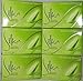 Silka Green Papaya Whitening Herbal Soap Enriched with Vitamin E, 135g Bar, Pack of 6