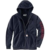 Carhartt Men's 105443 Rain Defender® Loose Fit Fleece-Lined Logo Graphi