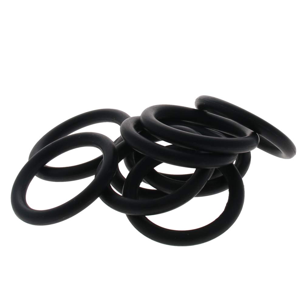 Othmro Nitrile Rubber O-Rings, Seal Rubber Washers O Ring, 40mm OD 28.6mm ID 5.7mm Width, Metric Buna-N Sealing Gasket Rings, Pack of 10
