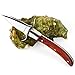 Oyster Knife by Archer - Premium Oyster Shucking Knife in Gift Box with Pakka Wood Handle, Mirror Finish Full Tang Blade, Hand-guard - Beautifully Made Compact Design Oyster Shell Shucker/Opener