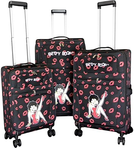betty boop hard shell luggage