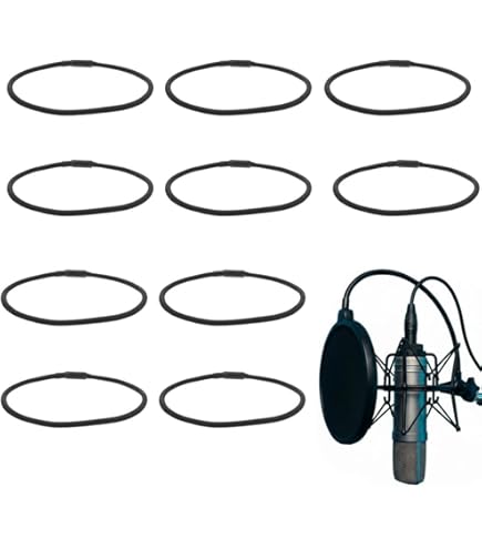 Amazon.com: Shure RK373 Black Elastic Bands for KSM32 ShureLock