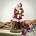 Whispering Santa Claus 10 inch Resin Stone Christmas Figurine Decoration