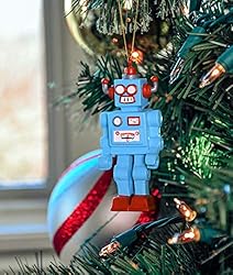 Tree Buddees Retro Toy Robot Unique Christmas