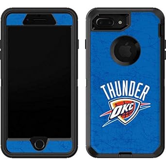 Amazon Com Skinit Decal Skin Compatible With Otterbox Defender Iphone 7 Plus Officially Licensed Nba Oklahoma City Thunder Primary Logo Design Industrial Scientific