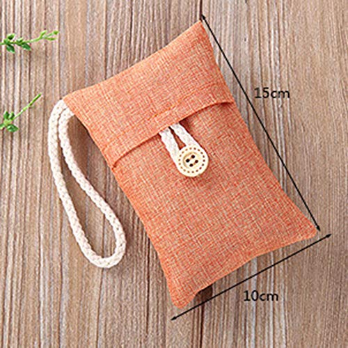 Buybuybuy 1pcs Nature Fresh Air Purifying Bag, Bamboo Charcoal Odor Absorber, Charcoal Air Freshener, Chemical Free Moisture Odor Eliminator & Removal Bags. For Home, Closet, Shoes, Car - Thumbnail 7
