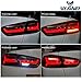 Vland LED Tail Lights For 2008-2017 Mitsubishi Lancer/Evo X LED Rear Lamps Audi Style (SMOKE) …
