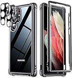 Temdan for Samsung Galaxy S23 Ultra Case, [Built-in