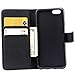 iPhone 6 Case, Feather PU Leather Case [Wallet Design] [Card Slots] Flip Adjustable Stand Cover [Shock Absorption] Protective Shell for Apple iPhone 6 4.7
