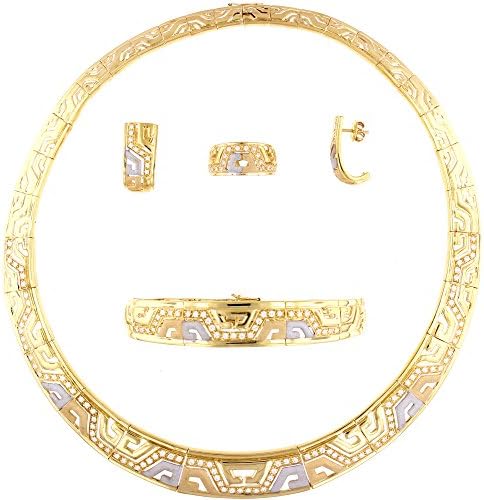21K Ladies Solid Gold Dubai Set