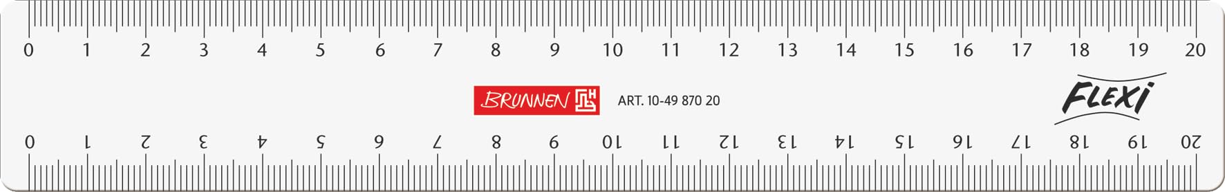 Baier Schneider Ruler & Office, School, Flexilineal 20 CM Clear