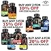 Alpha Male Combo Pack Testosterone Booster & Alpha Male Enhancement - Natural Stamina, Endurance and Strength Booster - Fortifies Metabolism - Promotes Healthy Drive and Greater Blood Flow (120 count)