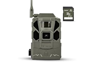 Tactacam REVEAL X Gen 3.0 Cellular Trail Camera - Multi Carrier, HD Photos & Videos, Pre-Installed Antenna, Built-in GPS, Best Battery Life, Low-Glow IR Flash, Fast Trigger Speed + 32GB SD Card (1 PK)