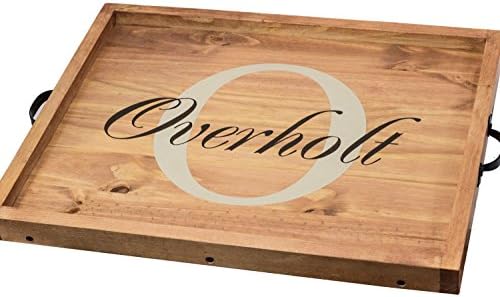 Custom Family Name Sign, Breakfast Serving Tray, House Warming Gift, Serving Tray, Ottoman Tray, Family Name Sign, Gift Ideas, Tray, Drinks Tray, Home Decor
